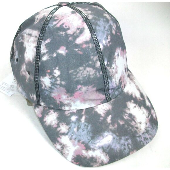 NWT Lululemon Women's Baller Hat / Cap Soft One Size Adj. Pink/Gray Print - Picture 3 of 4